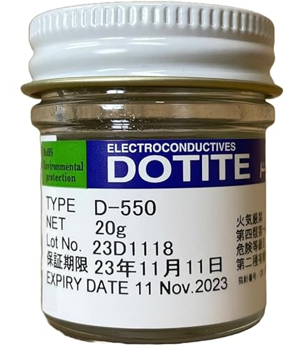 ❏導電ペースト　ドータイト　d−550（20g） Amazon | 藤倉化成(Fujikura Kasei) D-550 20g | 電設用部品